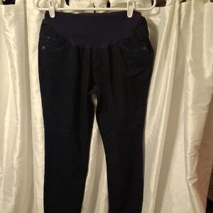 Indigo Blue💙 Dark Blue Maternity Jeans XL 💜💜💜💜